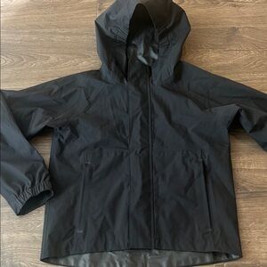 All in Motion Kids Black Hooded Raincoat